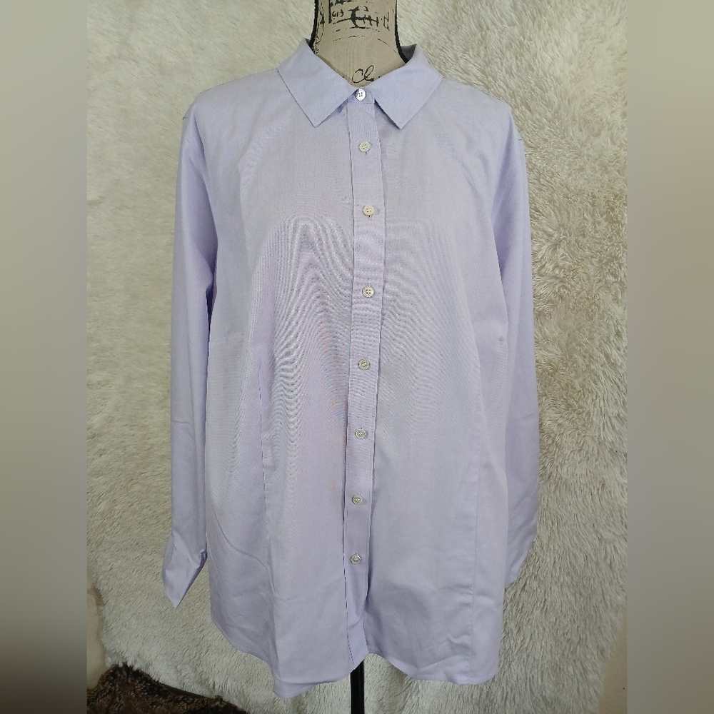 🚫SOLD🚫Talbots The Non-Iron Shirt Size 22W